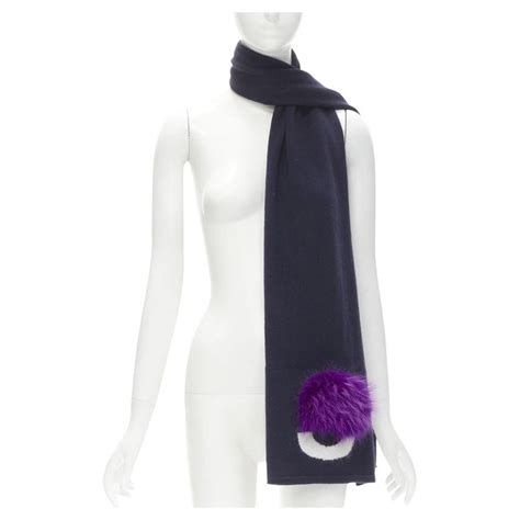 silk scarf fendi|Fendi scarf with fur trim.